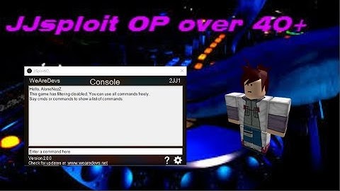 [NEW] ROBLOX EXPLOIT: JJSPLOIT.dll (WORKING) DUCK, KICK, AND MUCH MORE!!!