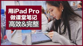 Notability课堂笔记指南 我如何用Ipad Pro上课 课堂笔记的技巧