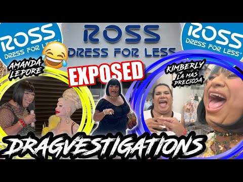 Cruising Ross Dress For Less With Kimberly La Mas Preciosa! Amanda Lepore, Boomer Banks & More!