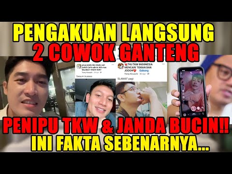 2 COWOK GANTENG INI DIPAKE BUAT NIPU & MEMERAS RATUSAN TKW, ISTRI ORANG DAN JANDA KESEPIAN‼️