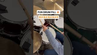 FUN DRUM FILL#drummer #creativdrums #drums #drumming #drumkit #drumpractice # #drumlessons
