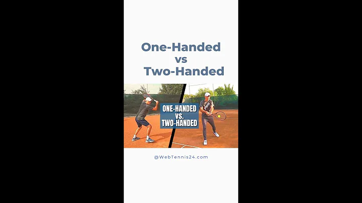 One-Handed vs. Two-Handed Tennis Backhand / My Honest Opinion