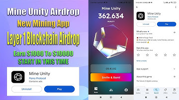 Mine Unity Network New Airdrop || New Mining App Like Pi || MUNITY Tokan Airdrop