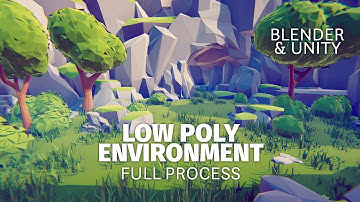 Stylised 3D Environment in Blender & Unity