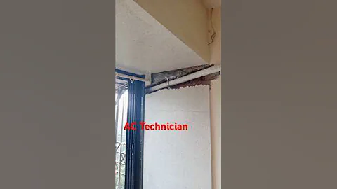 Mitsubishi Heavy Duty Split Ac Non-Inverter Copper Pipeing #trending #ytshorts #airconditioner