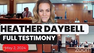 Heather Daybell Full Testimony in court - Chad Daybell Trial Heather Daybell Full Testimony in court - Chad Daybell Trial