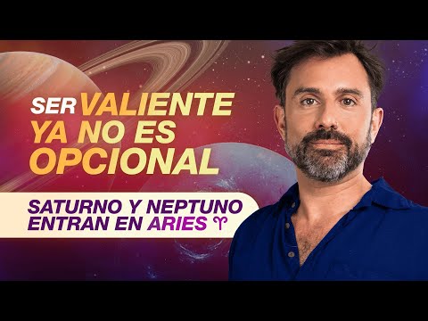 Neptuno y Saturno entran en Aries ❤️‍🔥♈ | Astrología Psicológica Evolutiva