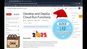 Develop and Deploy Cloud Run Functions | #qwiklabs | #coursera  | [With Explanation🗣️]
