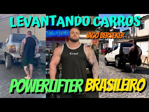 LEVANTANDO CARROS, POWERLIFTER BRASILEIRO mais Forte que o ANATOLY