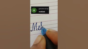 Mekbeb - How to write Cursive writing Small letter Connections || #shorts #shortvideo #trend #viral