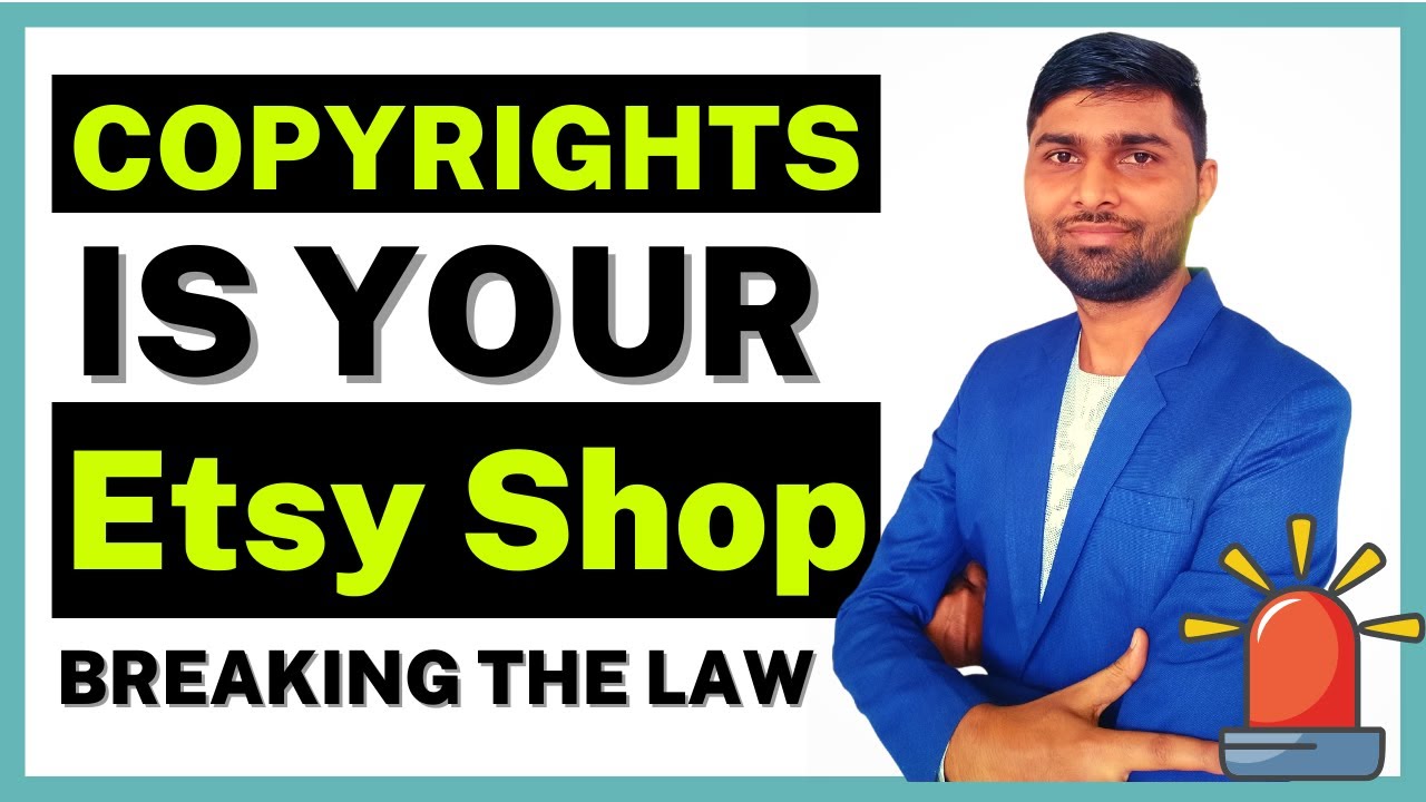 NEW Etsy Copyright CrackDown 🚨 Etsy Copyright Infringement. Is Your