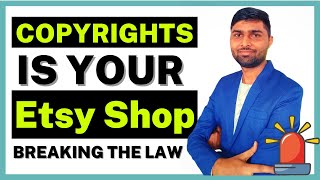 NEW Etsy Copyright Crack-Down 🚨 Etsy Copyright Infringement. Is Your Shop Breaking the Law