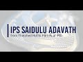 IPS Saidulu Adavath - Story of Perseverance and Hard Work