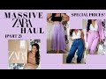 MASSIVE ZARA HAUL & TRY ON | PART 2 | SPECIAL PRICES! 💖