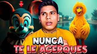 Munca Dejes Que Está Botarga De Mickey Mouse Se Te Acerque