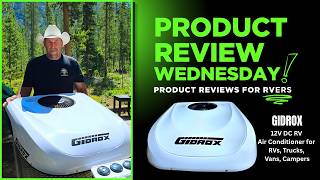 GIDROX 12V DC All-in-One PTC RV Air Conditioner (Heating & Cooling) for RVs, Trucks, Vans, Campers