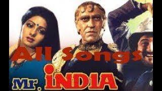 Mr india all songs jhankar sri devi anil kapoor