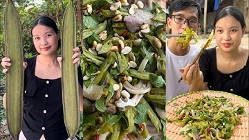 Nộm Quả Núc Nác Món Ăn Ngon Của Núi Rừng Tây Bắc