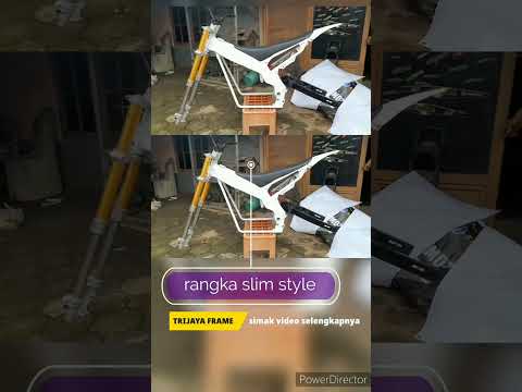 rangka slim style dari trijaya frame #slimstyle