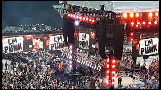 CM Punk Entrance From AEW All In 2023