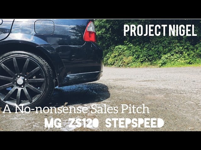 A No-nonsense Sales Pitch: MG ZS 120 Stepspeed - YouTube