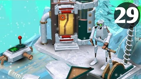 Tiny Robots Recharged Level 29 (Oil Overflow) Android Gameplay...!