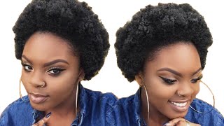 Bantu Knots on Short 4C Natural Hair | JOYNAVON