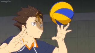ハイキュー TO THE TOP Super Volleyball | Nishinoya Yuu Best Moments - Karasuno's Little Guardian Deity