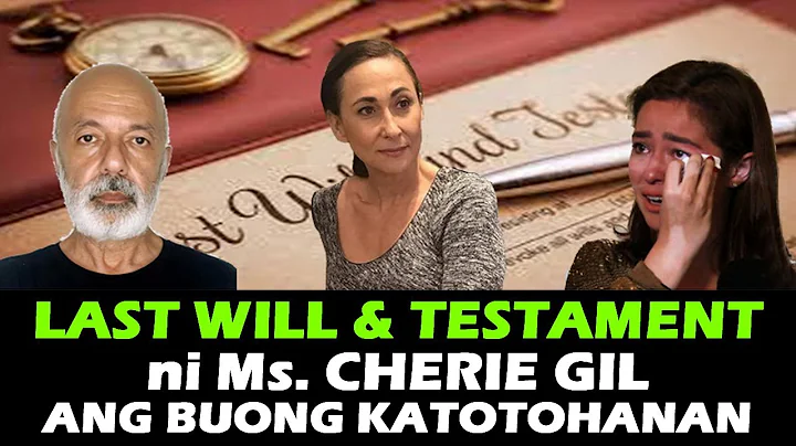 Cherie Gil LAST WILL AND TESTAMENT kay Andi Eigenm...