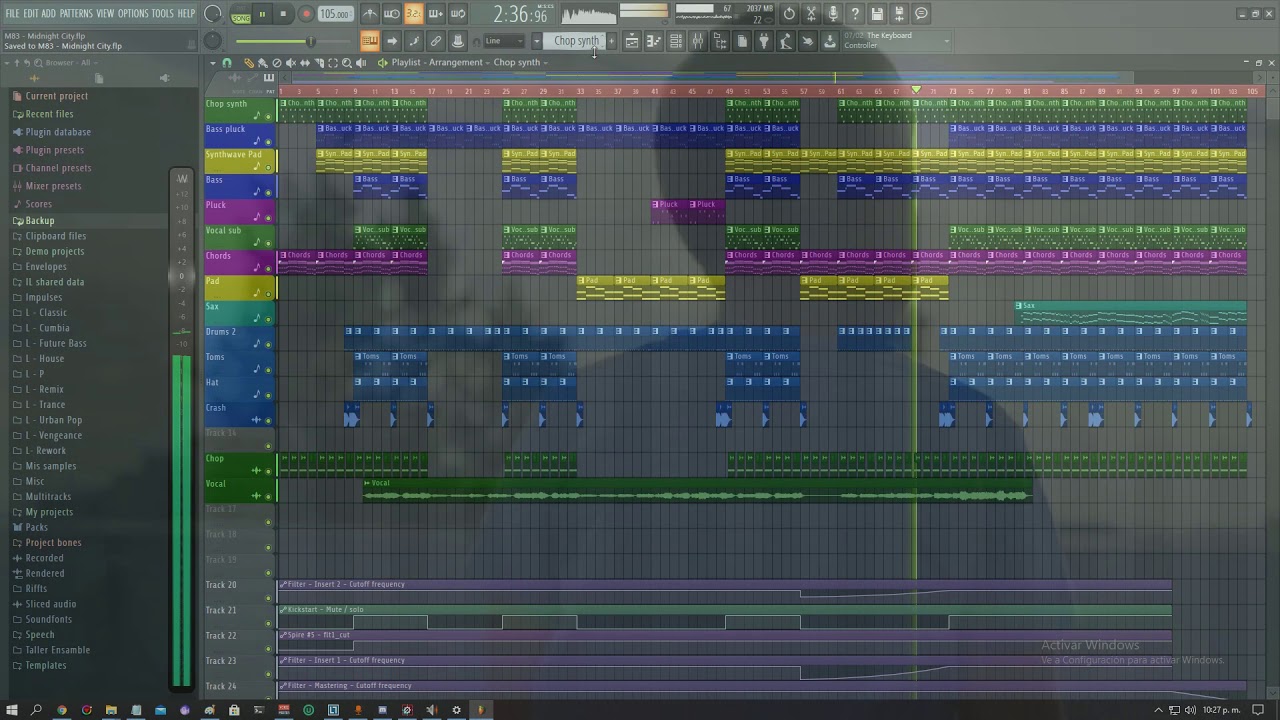 M83 - Midnight City (Remake) | FL Studio 20