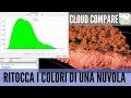 Cloud Compare - Ritocca i colori della nuvola di punti