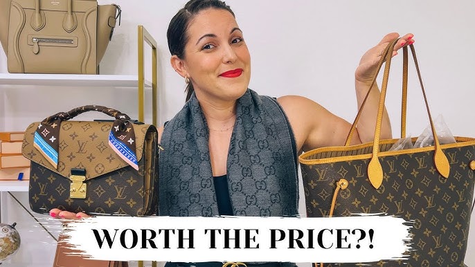 Here are the top 5 reasons you should love pre-owned Louis Vuitton bags:  Speedy, Neverfull, Keepall, Pochette, and the Alma 💫 #linkinbio