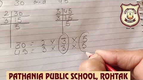 Pathania World Campus Class 4 Mathematics ch-5 Multiples and factors with HCF and LCM ex 5.6