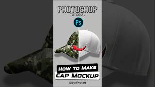 How to make a Realistic Cap Mockup in Photoshop  #photoshoptutorial #mockup #mockupdesign