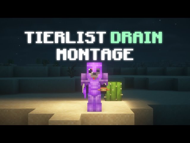 HT3 TierList Drain Montage | 1.19.4+ Vanilla Crystal PvP