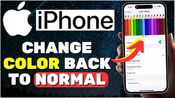 How To Change iPhone Screen Color Back To Normal (EASY)