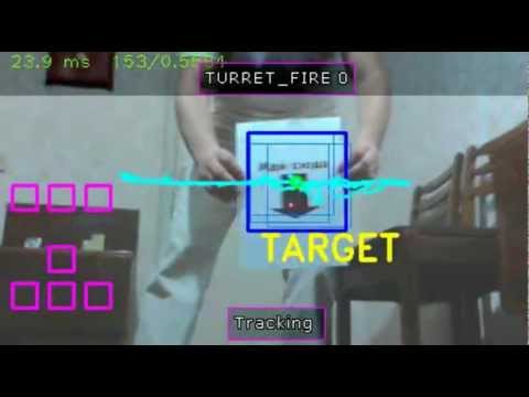 Object tracking with variable servo speed