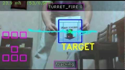 Object tracking with variable servo speed