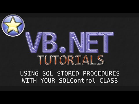 VB.NET Tutorial - Using SQL Stored Procedures - PART 5