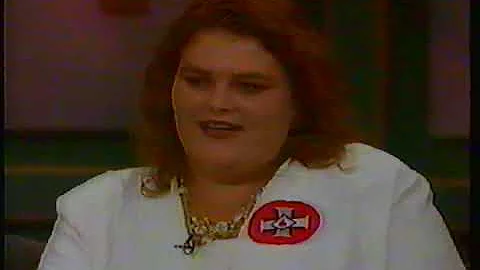 Sally Jessy Raphael: White supremacists.