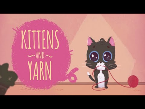 CUTE KITTEN PUZZLE GAME! Kittens and Yarn (Part 1)