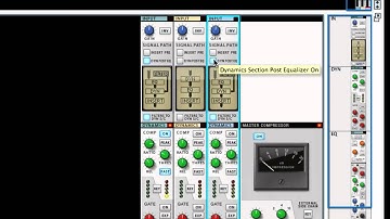 Filters To Dynamics Side Chain - SSL Mixer - De-essing - LearnReason.com