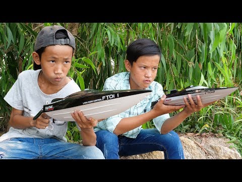 NERF GUN BOAT RC BATTLE SHOT 2