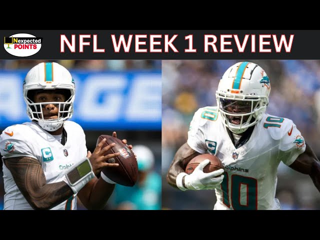 NFL WEEK 1 REVIEW 