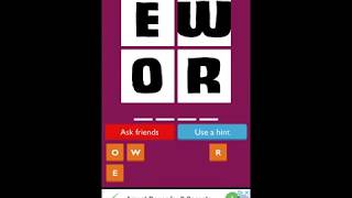 How To Play 4 Letters 1 Word Guessing Game App On Google Play Store - NEW GAME screenshot 2