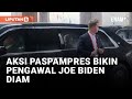 Tegas paspampres buat pengawal joe biden tak berkutik  liputan6