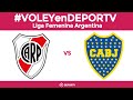 #VOLEYenDEPORTV - River Plate vs Boca Juniors - Liga Argentina Voley Femenino - Weekend 6