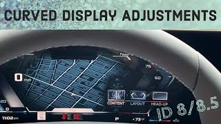 Curved Display Setup & Adjustments