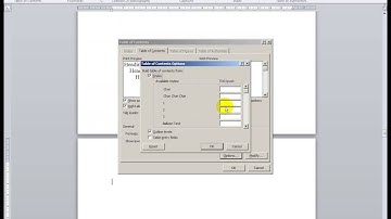 Làm mục lục tự động trong word 2010