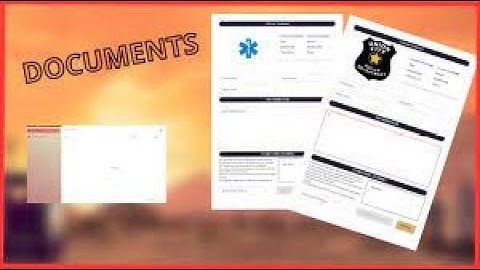 esx_documents (police, ambulance and more)